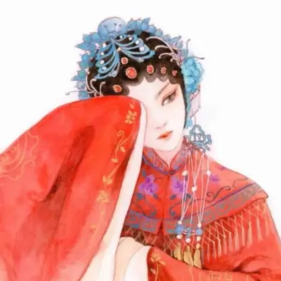 提问者头像，樱花粉色霓虹轮廓